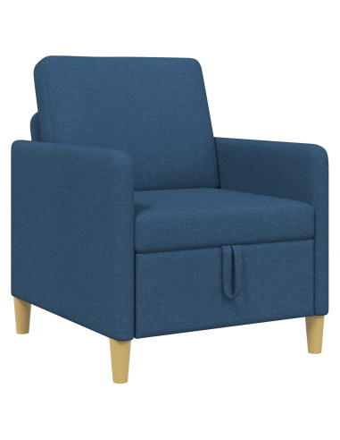 Divano con Storage Blu 72 x 78 x 87 cm Poliestere