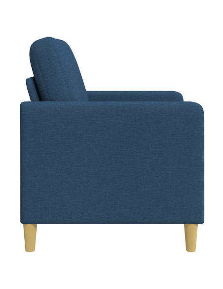 Divano con Storage Blu 72 x 78 x 87 cm Poliestere