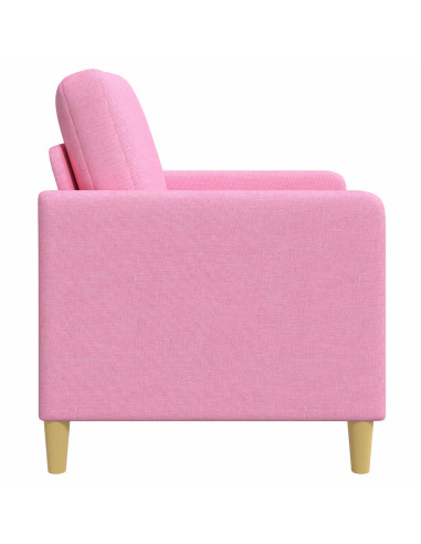 Divano con Storage Rosa 72 x 78 x 87 cm Poliestere