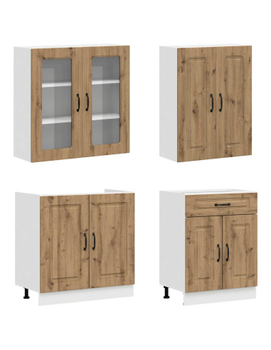 Unità Cucina KALMAR 4 pcs Rovere Artigianale