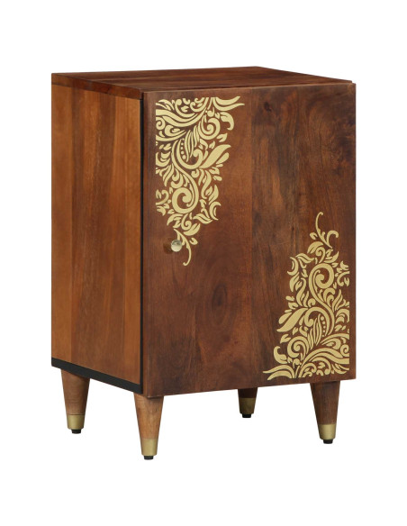 Mobile da Bagno con archiviazione Marrone miele 38 x 33 x 58 cm