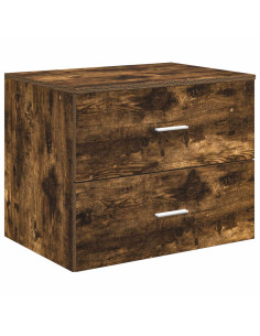 Mobile da Bagno da Muro Rovere Fumo 62,5 x 44,5 x 50 cm