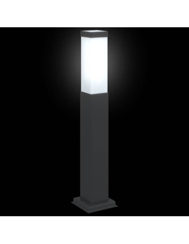 Lampada a paletto 50 cm Nera IP44