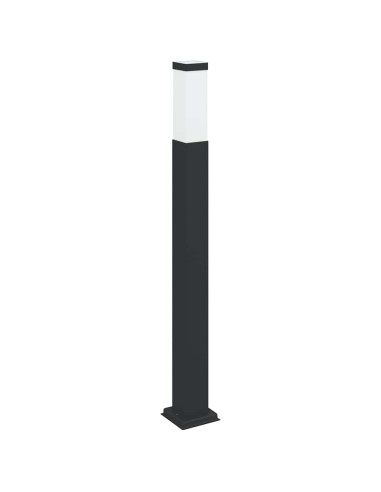 Lampada a paletto 80 cm Nera IP44