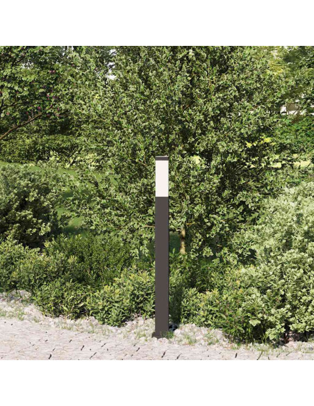 Lampada a paletto 80 cm Nera IP44