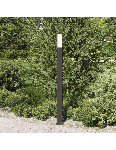 Lampada a paletto 110 cm Nera IP44