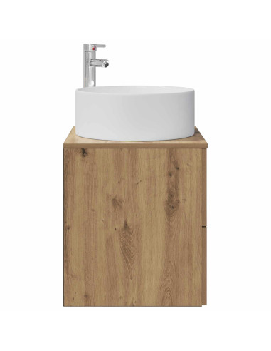 Mobile Lavabo da Parete Rovere Artigianale