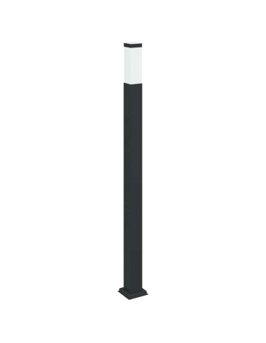 Lampada a paletto 110 cm Nera IP44