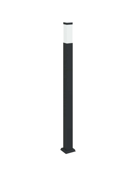 Lampada a paletto 110 cm Nera IP44