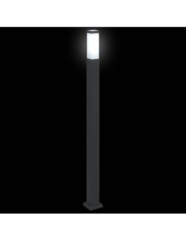 Lampada a paletto 110 cm Nera IP44