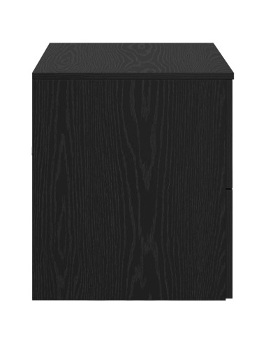 Mobile da Bagno da Muro Rovere Nero 62,5 x 44,5 x 50 cm