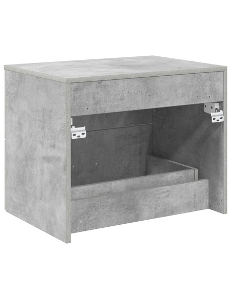 Mobile da Bagno da Muro Grigio Cemento 62,5 x 44,5 x 50 cm