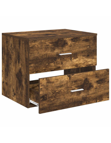 Mobile da Bagno da Muro Rovere Fumo 62,5 x 44,5 x 50 cm