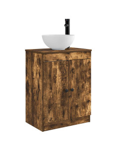 Mobile da bagno con lavabo Rovere Fumo 54 x 35 x 83 cm