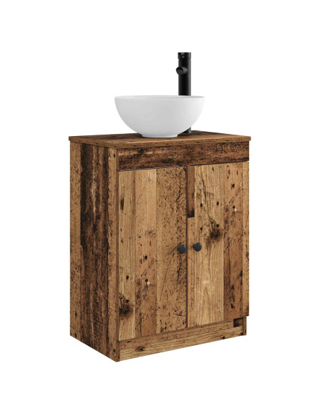 Mobile da bagno con lavabo Legno antico 54 x 35 x 83 cm