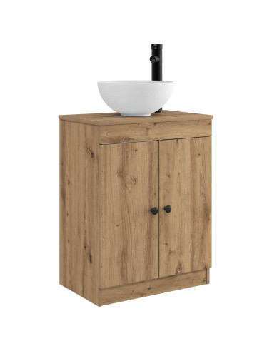 Mobile da bagno con lavabo Rovere Artigianale 54 x 35 x 83 cm