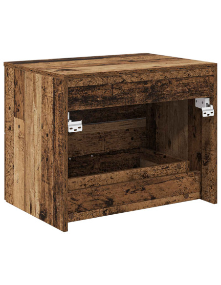 Mobile da Bagno da Muro Legno antico 62,5 x 44,5 x 50 cm