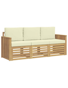 Set divani Legno di Acacia Massello 2