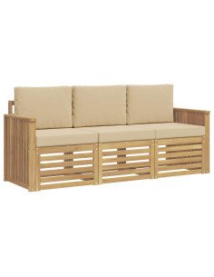 Set divani Legno di Acacia Massello 2