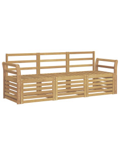 Set divani Legno di Acacia Massello 2