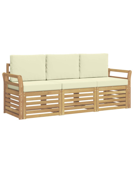 Set divani Legno di Acacia Massello