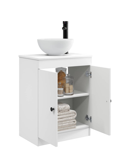 Mobile da bagno con lavabo Bianco 54 x 35 x 83 cm