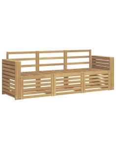 Set divani Legno di Acacia Massello 2