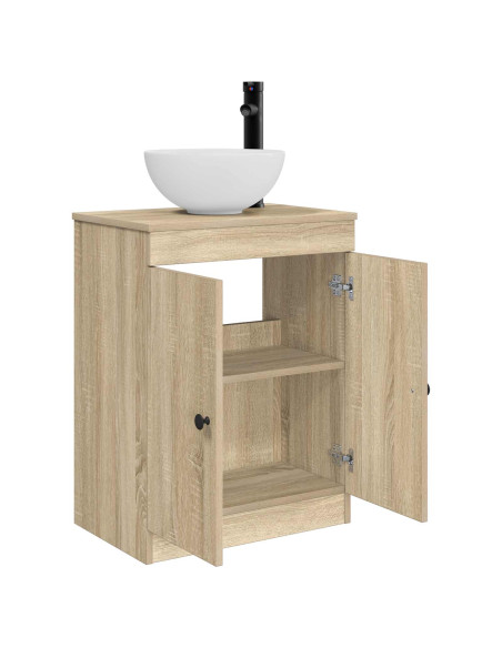 Mobile da bagno con lavabo Rovere Sonoma 54 x 35 x 83 cm