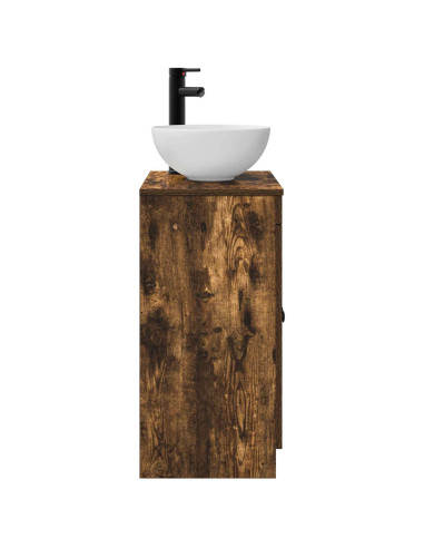 Mobile da bagno con lavabo Rovere Fumo 54 x 35 x 83 cm