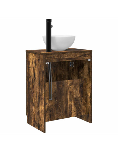 Mobile da bagno con lavabo Rovere Fumo 54 x 35 x 83 cm