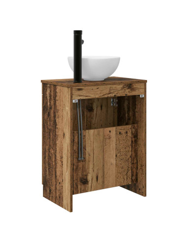 Mobile da bagno con lavabo Legno antico 54 x 35 x 83 cm