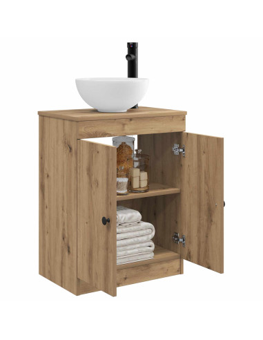 Mobile da bagno con lavabo Rovere Artigianale 54 x 35 x 83 cm