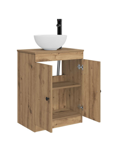 Mobile da bagno con lavabo Rovere Artigianale 54 x 35 x 83 cm