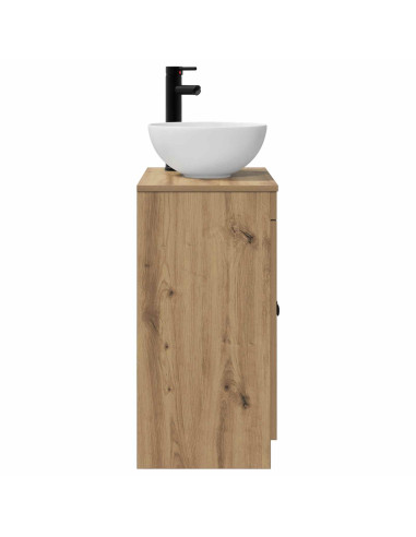 Mobile da bagno con lavabo Rovere Artigianale 54 x 35 x 83 cm