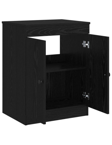 Mobile da Bagno Nero 54 x 41 x 70 cm Legno ingegnerizzato
