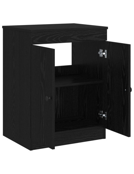 Mobile da Bagno Nero 54 x 41 x 70 cm Legno ingegnerizzato