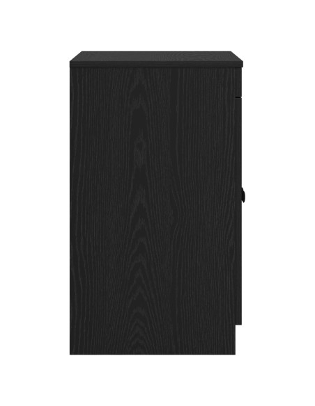 Mobile da Bagno Nero 54 x 41 x 70 cm Legno ingegnerizzato