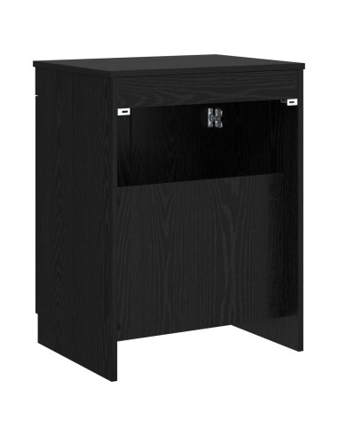 Mobile da Bagno Nero 54 x 41 x 70 cm Legno ingegnerizzato