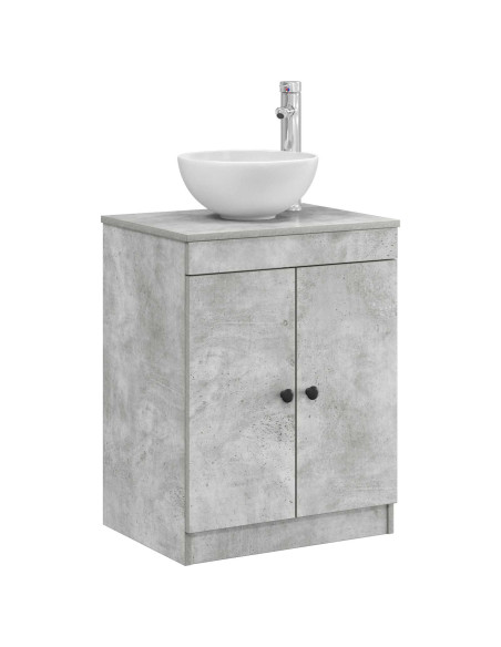 Mobile da Bagno Grigio Cemento 54 x 41 x 70 cm