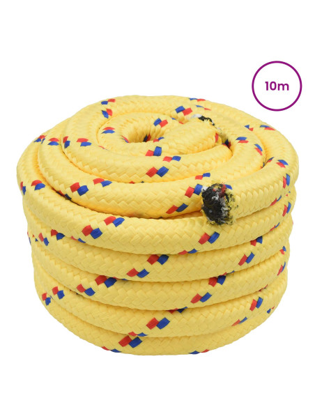 Corda da Barca 10 m 6 Giallo PP