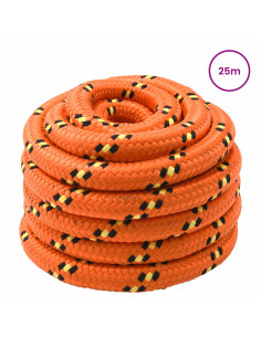 Corda da Barca 25 m 5 Arancione PP 2
