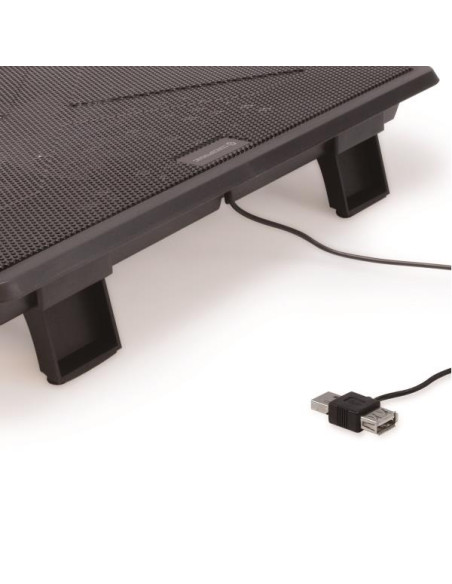 2-FAN LAPTOP COOLING PAD -- SUITABL