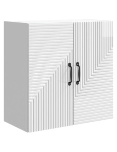 Mobiletto a muro Bianco Lucido 59 x 31 x 60 cm