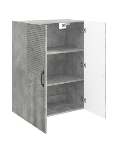 Mobiletto a muro Grigio Cemento 66 x 34,5 x 90 cm