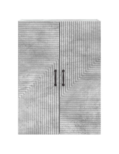Mobiletto a muro Grigio Cemento 66 x 34,5 x 90 cm