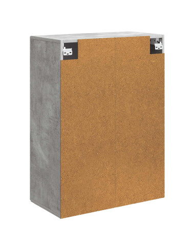 Mobiletto a muro Grigio Cemento 66 x 34,5 x 90 cm