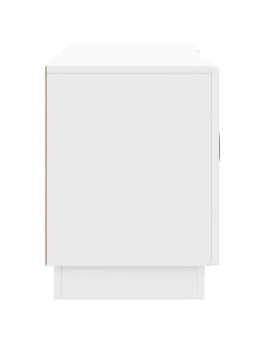 Mobile TV Bianco Lucido 102 x 34,5 x 47 cm Legno ingegnerizzato