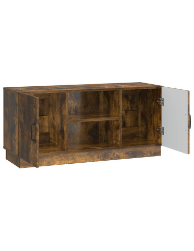 Mobile TV Rovere Fumo 102 x 34,5 x 47 cm Legno ingegnerizzato