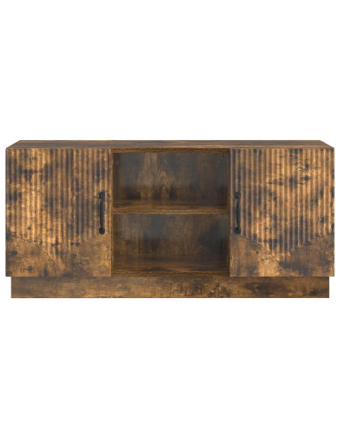 Mobile TV Rovere Fumo 102 x 34,5 x 47 cm Legno ingegnerizzato
