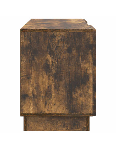 Mobile TV Rovere Fumo 102 x 34,5 x 47 cm Legno ingegnerizzato